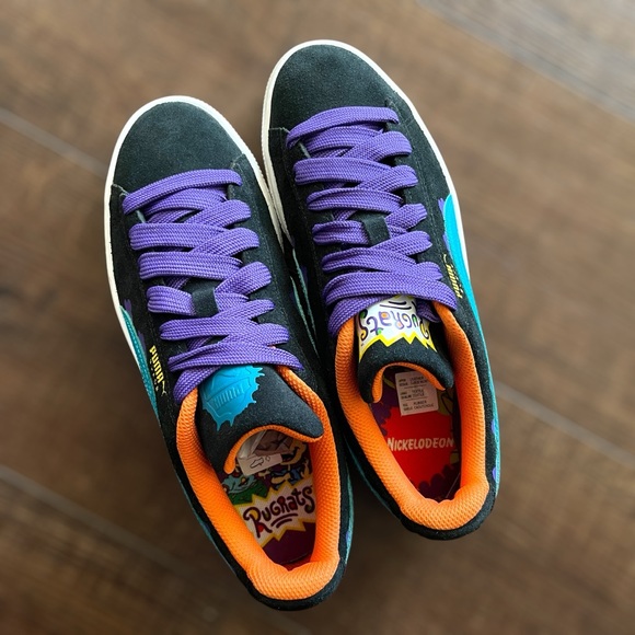PUMA Rugrats Suede Sneakers • Size 7 • Big Child/Tween - Picture 8 of 9